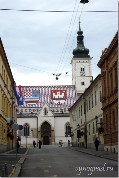 Ссылка-напоминание о том, что столица Хорватии красивейший город Загреб находится в континентальной части страны